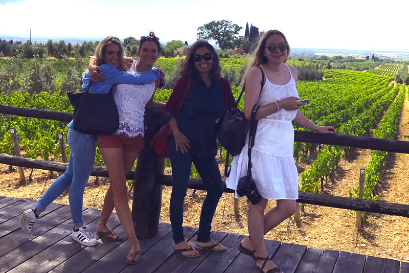 Things to do in Tuscany Italy Private Wine and Food Tour with Friends in Bolgheri Italy