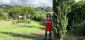 Chicca in La Casa Toscana garden