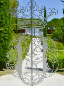 Gates to the Ornellaia Estate