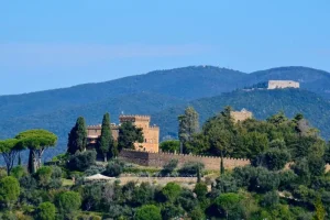 Medieval Hill Town in Tuscany