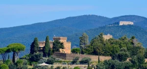 Medieval Hill Town in Tuscany